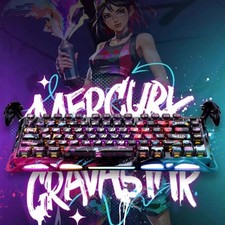Gravastar Mercury V75 Pro / V75 Lite 75% Magnetic Switch Wired Gaming Keyboard picture