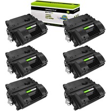 6pk CE390X Black Toner Cartridge For HP LaserJet 600 M603dn MFP M4555f M4555fskm picture
