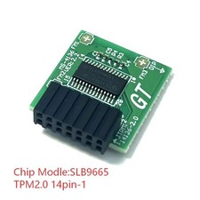 US TPM2.0 14pin-1Module Trusted Platform LPC for MSI MS-4136 X299PRO/X299PRO 10G picture