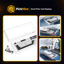 Acrylic Transparent Keyboard Cover for 17.4