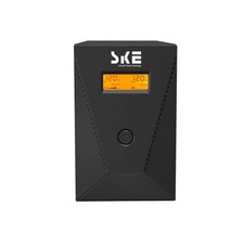 SKE UPS Battery Backup and Surge Protector for Computer 1500V/900W LCD Display picture
