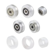 10PACK Clear Xtreme V Wheel Mini Wheel for Openbuilds C-beam V-Slot Linear Rail picture