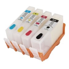 4 PK Empty Refillable ink Cartridges for HP 564 564XL DeskJet 3520 3521 3522 picture