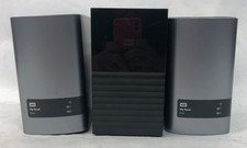 Bulk Lot 3x WD My Book Duo External RAID Hard Drives 26TB Total Enclosure Array picture