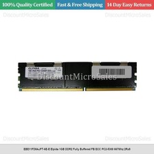 EBE11FD8AJFT-6E-E Elpida 1GB DDR2 Fully Buffered FB ECC PC2-5300 667Mhz 2Rx8 picture
