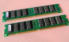 64MB Kit 2x32MB 168 Pin 3.3V EDO DIMM 60ns Non ECC Unbuffered Desktop RAM #HS74 picture