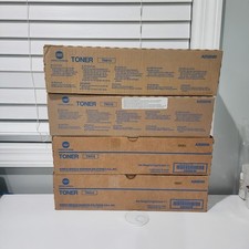 Konica Minolta A202030 TN414 Black Toner Cartridge Lot of  4 picture