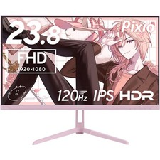 Pixio PX246 Wave Pink Gaming Monitor 23.8 in IPS 120Hz FHD AMD FreeSync 4ms picture
