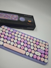 Perixx Periduo 713 Wireless 2IN1 Combo with Mini Keyboard AND Mouse Purple U picture