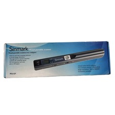 Sinmark PS-U1 Wand Portable Handheld Scanner 900DPI A4 Blue NEW picture