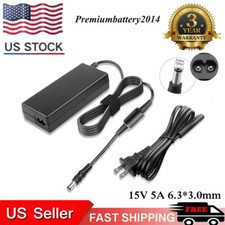 75W 15V 5A AC Adapter Charger Power Supply For Toshiba Tecra A6 A7 A8 A9 A10 US picture
