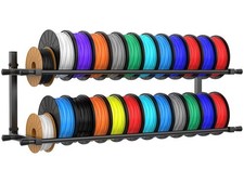 3D Printer Filament Storage Rack Wall Mount, Foldable Heavy Duty Metal Shelving picture
