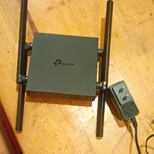 TP-LINK Archer C54 AC1200 Dual Band Wi-Fi Router 1200 Mbps Black 4 LAN Ports picture