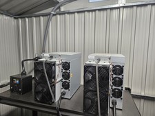 Antminer S19 PRO A  96th TA.  All Accessories Included picture