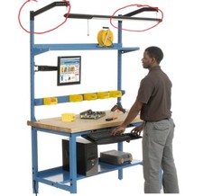 Global Industrial Arm Mount 253CP62 NEW picture