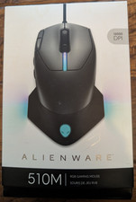 NEW OPEN BOX Dell Alienware AW510M Wired RGB Gaming Mouse 16000 DPI picture