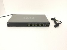 Cisco SG200-26 SLM2024T 26-Port Gigabit Smart Switch w/ Power Cord  picture
