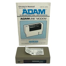 Coleco Vision Adam Link Modem Model With Manual #7818 - 1984 Untested Vintage picture