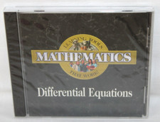 Mathematics Differential Equations Learning Tools Pro One Software PC-ROM picture