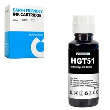 1PK OSI Compatible GT51 Black Ink Bottle fits HP DeskJet GT 5810 GT 5811 GT 5820 picture