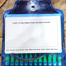  12-Port Fiber Ribbon Patch & Splice Cassette picture