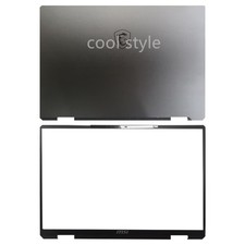 New for MSI CreatorPro X18 HX A14V A14VMG MS-1822 Top LCD Back Cover+Front Bezel picture