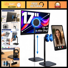 Magnetic iPad Stand for Desk - Adjustable Tablet Holder, Universal Compatibility picture
