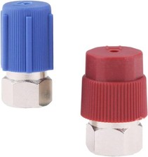 R12 to R134A Adapter, R12 R22 to R134A High/Low Fitting Port Retrofit 1/4'' to 7 picture