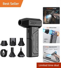 Efficient Handheld Air Blower with LED Light - Perfect for Dust Removal Anywhere picture