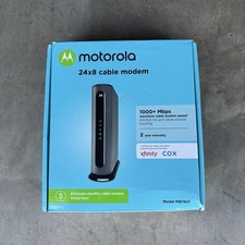 Motorola MB7621 1802 V1.0 Modem 1000 MBPS 24x8 Cable Brand New Complete In Box picture