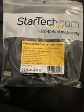 StarTech 6ft DisplayPort to DVI Cable - M/M (DP2DVI2MM6) picture
