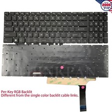 New US Keyboard for MSI GS75 Stealth 8SE GE63/ GE73/ GE65/ GE75 Raider Series picture