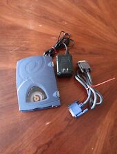 Iomega Z250P ZIP 250MB Superfloppy Parallel Port Drive w Power Adapter + Cable picture