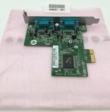 NEW - HP 638947-001 2-Port Serial Card PCI-e 632852-001 634337-000 640267-001 picture