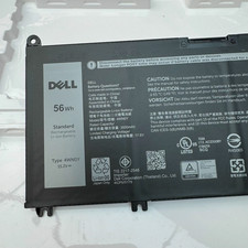 OEM Genuine 56Wh 4WN0Y M245Y Battery for Dell Inspiron 13 7577 7353 7778 JYFV9 picture