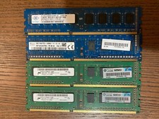 Various Desktop Memory DDR3 PC3-12800U Micron SK Hynix Nanya (TOTAL 10GB) picture