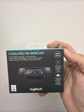 NEW Logitech C920S Pro HD 1080p Webcam - black picture