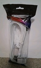 Cablemod E-Series Pro ModMesh 12V-2x6 90 degree 16P to 2 x 8P PCle-60cm(A) White picture