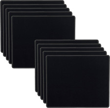 10PCS Mouse Pad 2mm Bordes Cosidos Antideslizante Base Goma Textura Premium picture