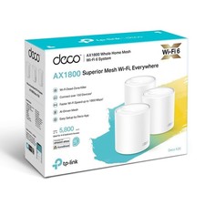 TP-LINK Deco X20 (3-pack) 1800 Mbps Mesh Ethernet Router (Used in perfect shape) picture