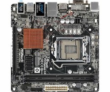 FOR ASROCK H170M-ITX/DL Motherboard LGA1151 Mini-ITX DDR4 WIFI 95% NEW TESTED OK picture