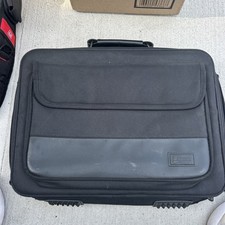Targus Black Canvas Laptop Briefcase Hand Carry OCN1 picture