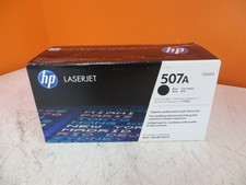 New HP CE400A 507A Black Print Cartridge Dented Box picture