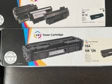 TWO LD Toner Cartridge Canon 128 126 & HP 78A picture