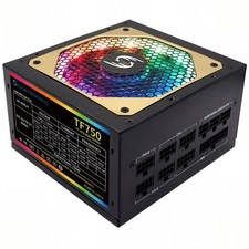 ATX 750w Full Modular Power Supply RGB Fan, 85% Efficiency Full Voltage 110-220V picture