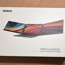 S10 PRO Triple Screen Laptop Screen Extender - Universal Compatible picture