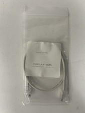 Clarus FC5ECLA WT-002PL Plenum Patchcord no bootwhite cable 2FT picture