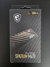 MSI Spatium M470 2TB PCIE 4.0 NVME M.2 SSD picture