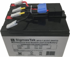 APC RBC48 Compatible Cartridge with 2X 12V 7.5Ah SP12-7.5 (T2) Batteries picture