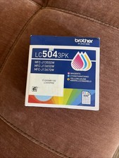 Brother LC5043PK 3-Pack Standard Yield Cyan, Magenta, Yellow Ink Cartridge 6/28 picture